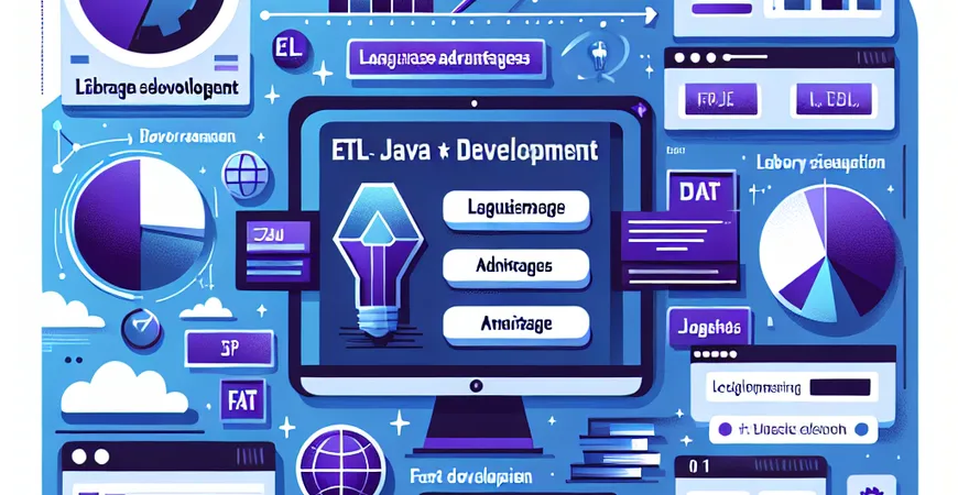 ETL Java如何实现快速开发？探讨语言优势与库选择